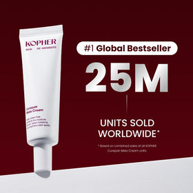 Kopher label close-up listing 10GF and botanical extract benefits