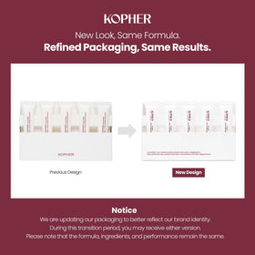 KOPHER curepair melder cream texture close-up for fast absorption