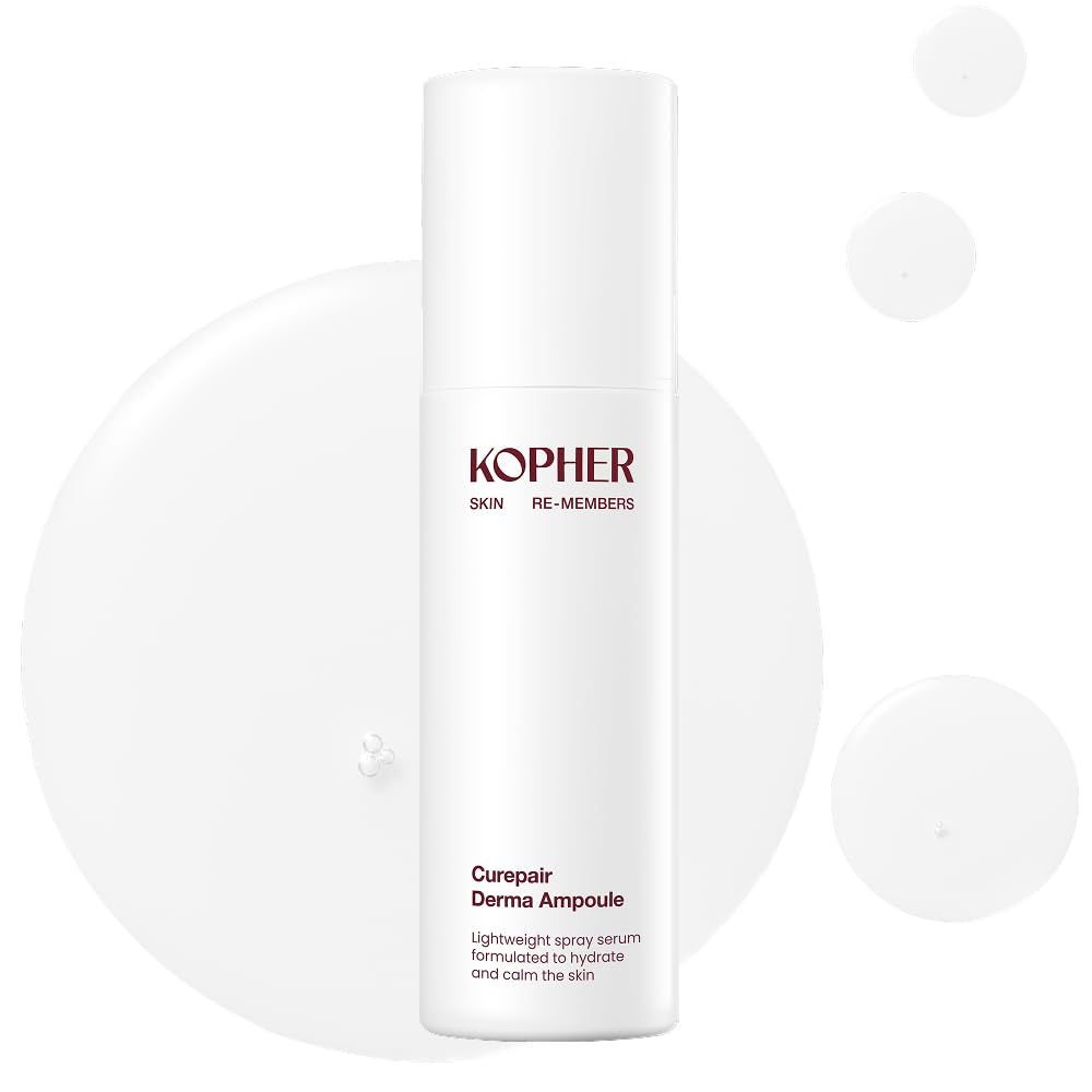 Kopher front packaging showing 4ever mist, promotes lightweight daily hydration