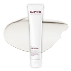 Kopher front packaging showing tube and branding, highlights travel-friendly size