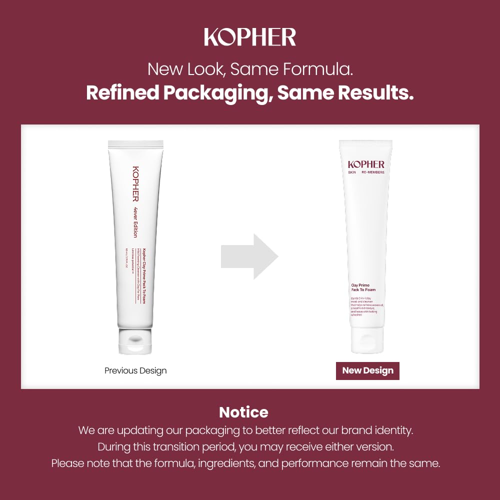Kopher tube close-up label displaying 4ever Edition and benefits for clarity