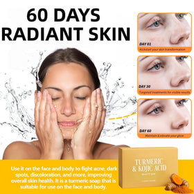 KORA BALM applied to face lather demonstrating gentle brightening cleanse