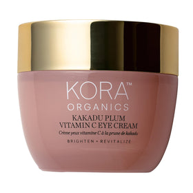 KORA Organics front jar showing sleek packaging and organic benefits