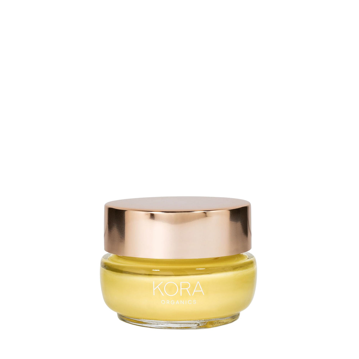 KORA Organics front packaging showing travel-size moisturizer and benefits