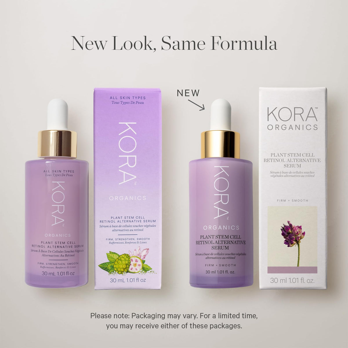 KORA Organics on bathroom counter styled to show everyday routine integration