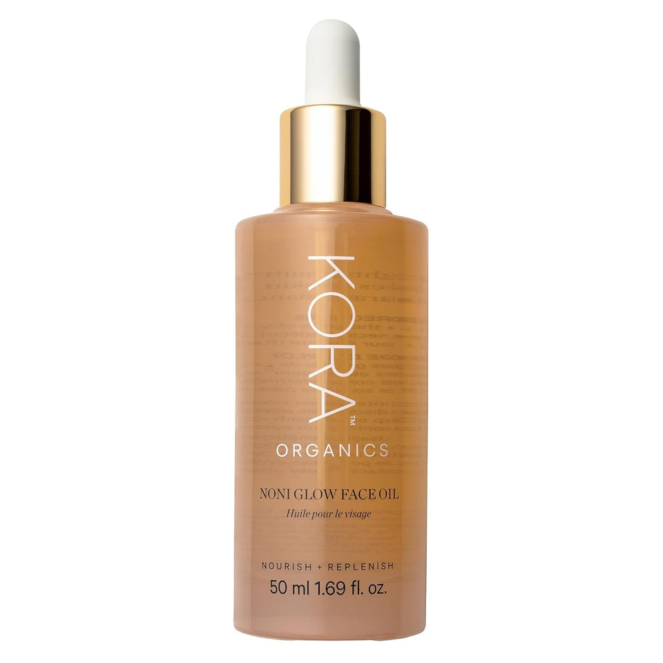 KORA Organics front packaging showing clean bottle and brand benefit