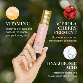 KORA Organics kakadu plum fruit with leaves showing nutrient-rich source benefit