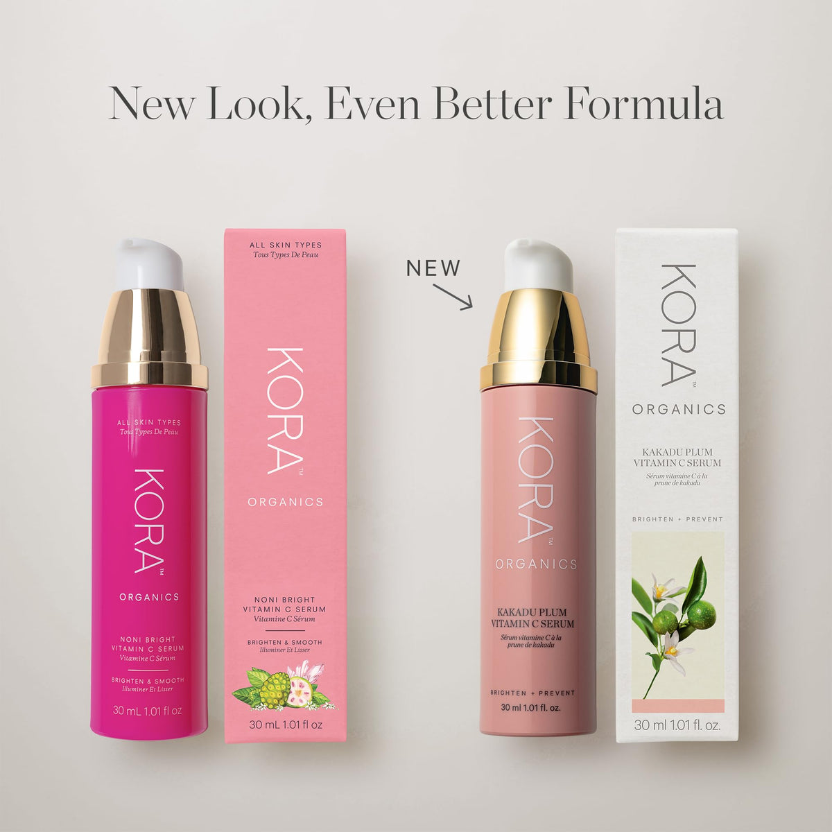 KORA Organics product with recyclable box showing eco-conscious packaging benefit