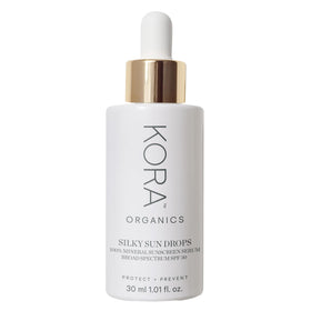 KORA Organics front packaging showing bottle and branding, clear protection
