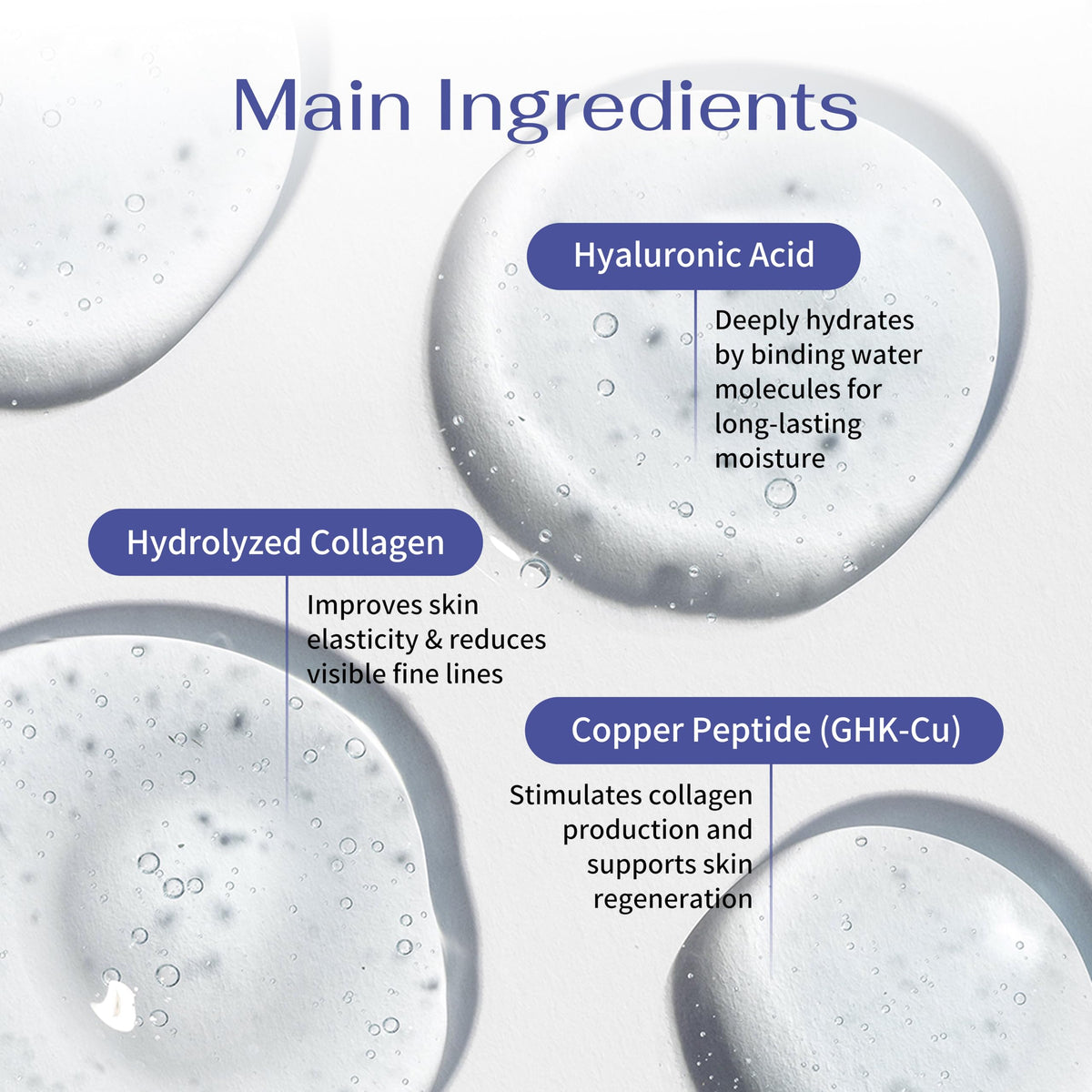 Koreana Skin box open with individual hydrogel sheets and protective tray