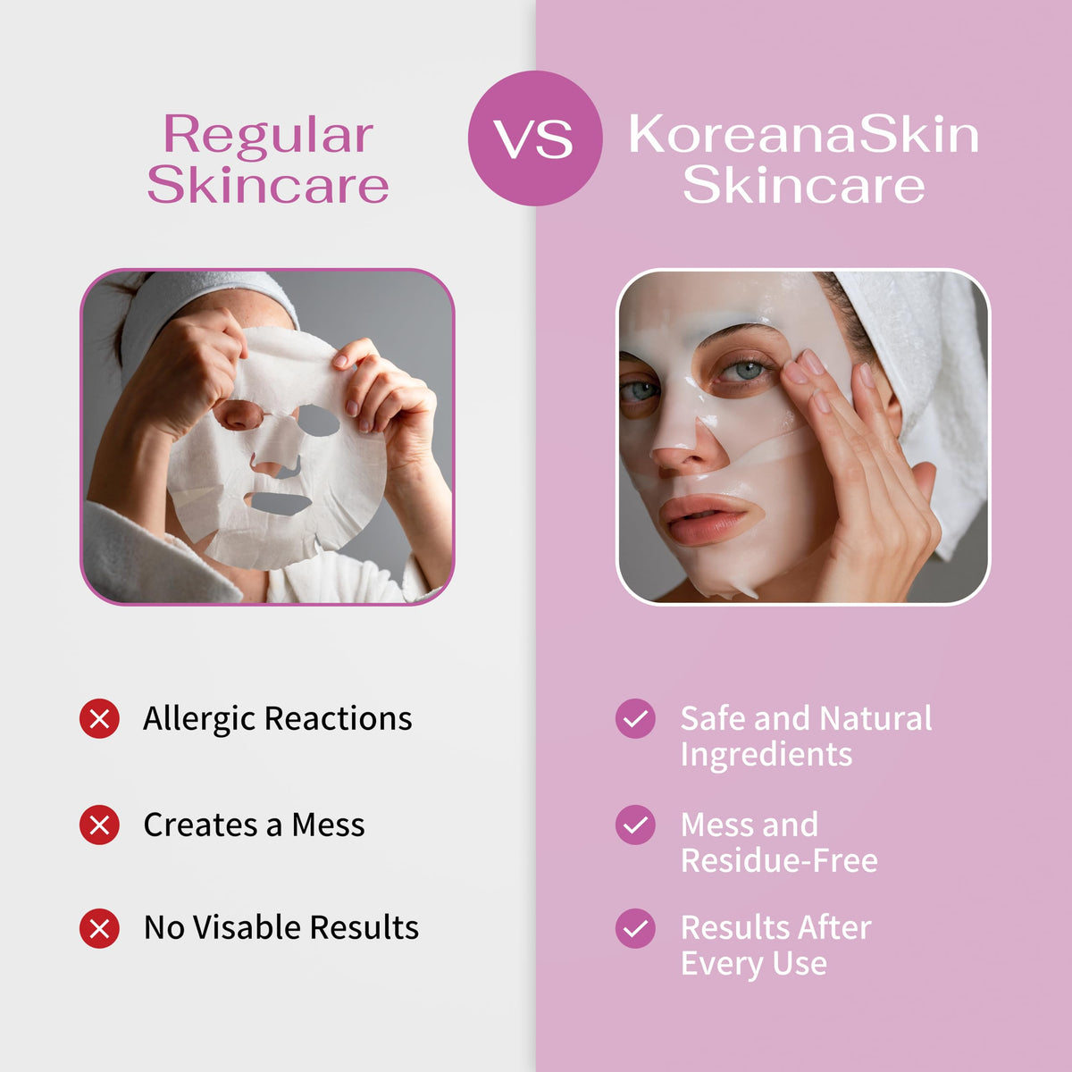 Koreana Skin hydrogel close-up showing smooth texture and deep hydration