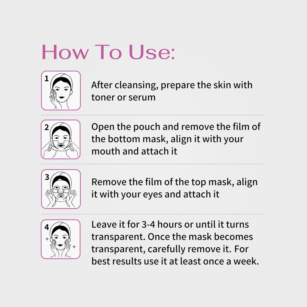 Koreana Skin product label and ingredients for transparent benefit info
