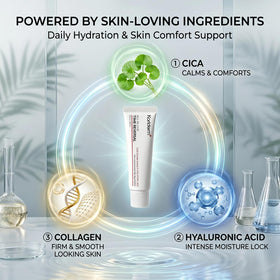 Koriderm Time Reverse Cream being applied on hand demonstrating smooth hydration
