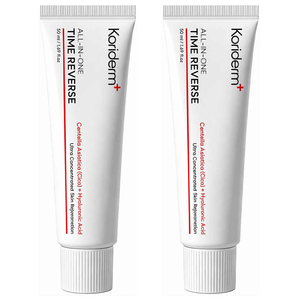 KORIDERM front packaging showing 50 mL jar and key benefits