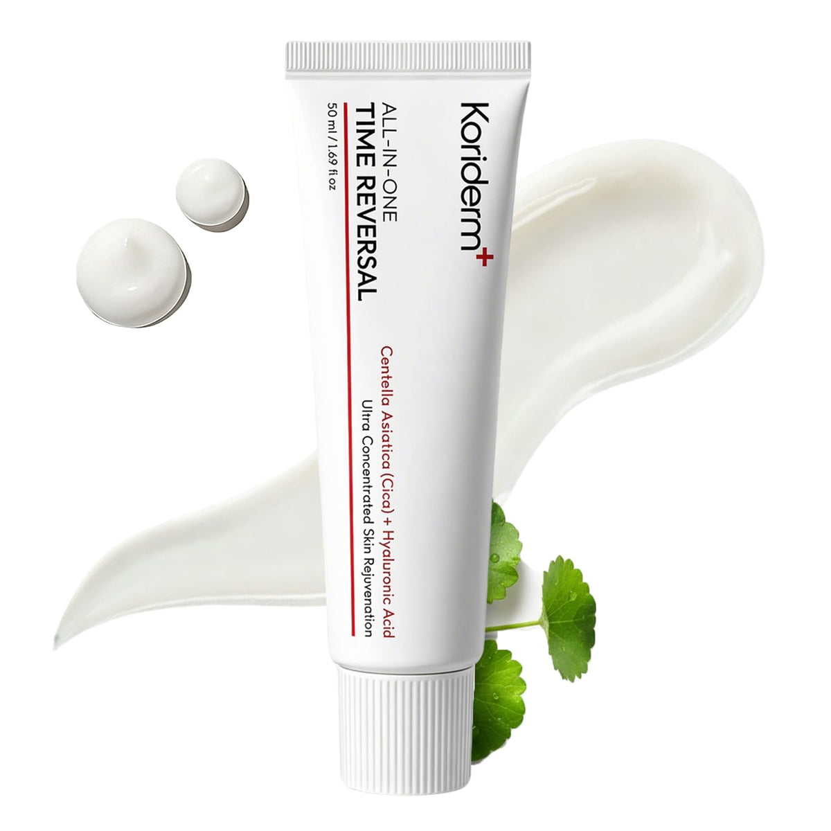 Koriderm Time Reverse front packaging showing clean jar and benefits