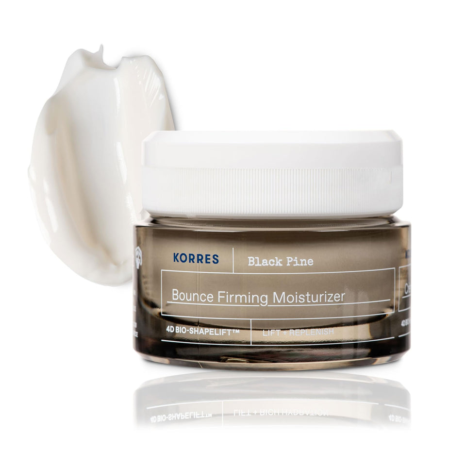 KORRES front packaging showing jar and product name for clear identification and trust