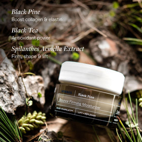KORRES moisturizer in hand showing 1.35 fl oz scale and easy daily use for travel