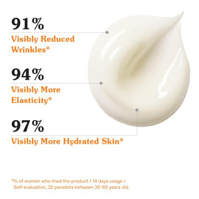 KORRES cream texture close-up illustrating lightweight gel-cream hydration benefit