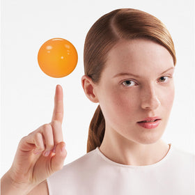 KORRES water-gel texture on skin illustrating lightweight rapid absorption benefit