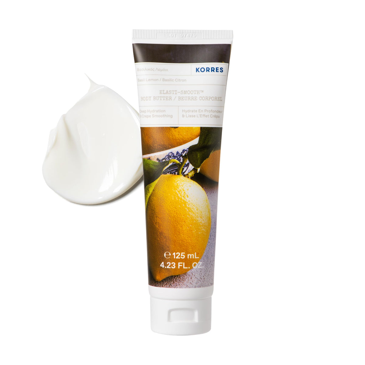 KORRES jar front view showing product and packaging for quick identification