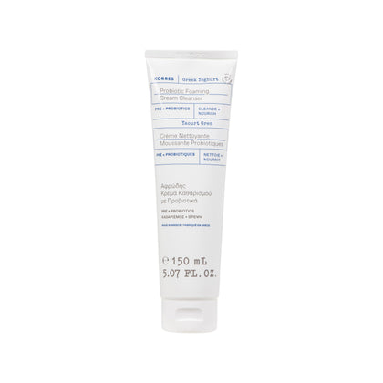 KORRES front packaging showing cleanser and hydration benefit