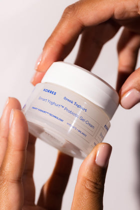 KORRES packaging emphasizing recyclable materials and eco-conscious design