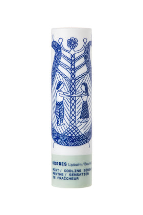 KORRES close-up of balm texture highlighting smooth application and nourishing oil infusion benefit