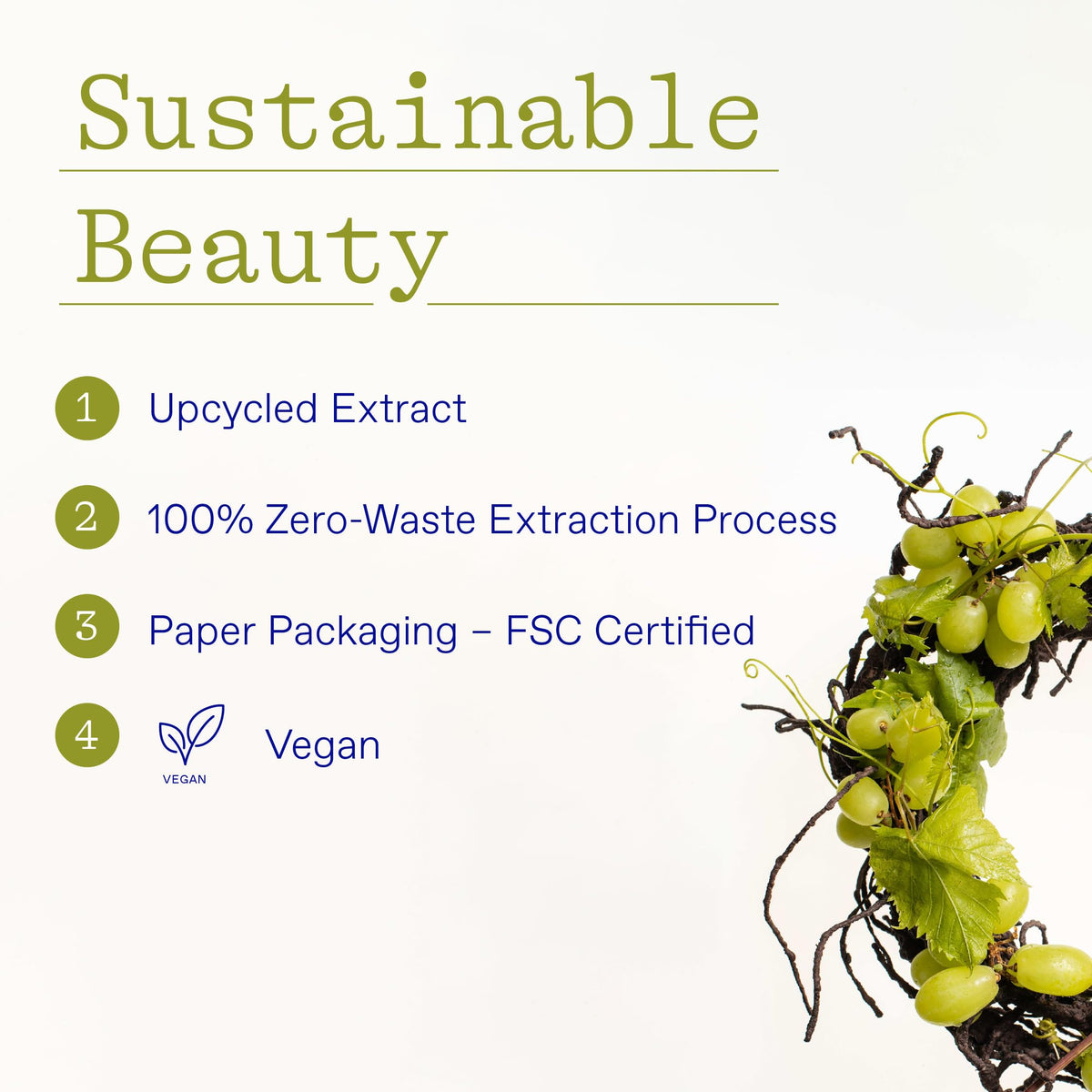 KORRES Santorini Grape staged on bathroom shelf conveying mindful routine and recyclable jar benefit