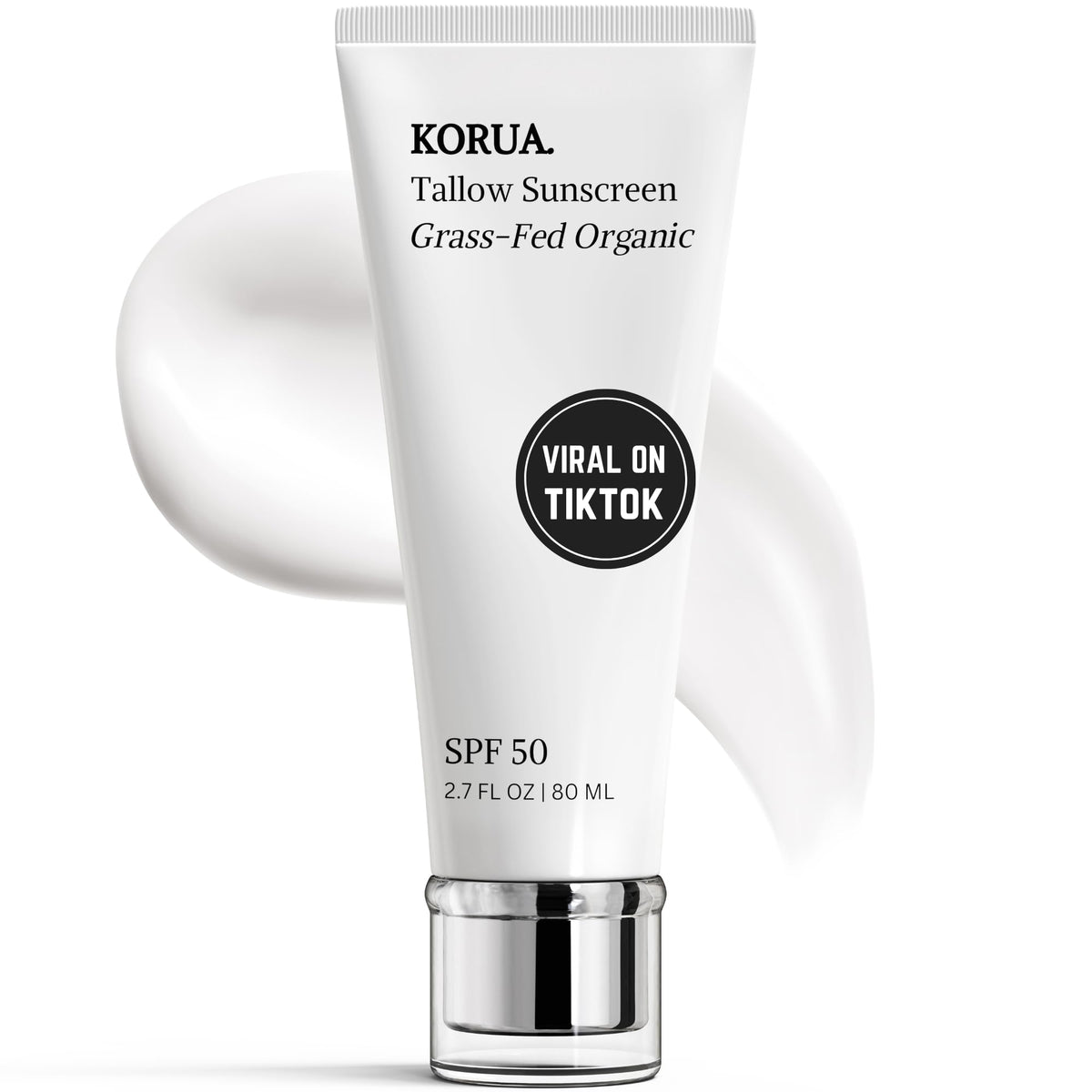 KORUA tin front packaging showing compact sunscreen for travel