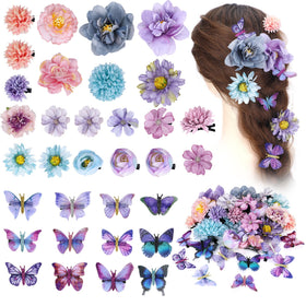 KorViSHOW front packaging showing full blue purple 33-piece set, organized display