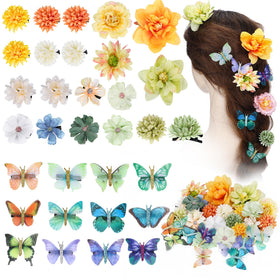 KorViSHOW front packaging view showing colorful 32-piece clip set and variety