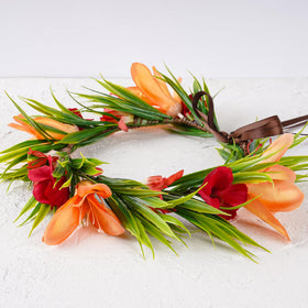 KorViSHOW headband side profile highlighting flexible vine base and comfort