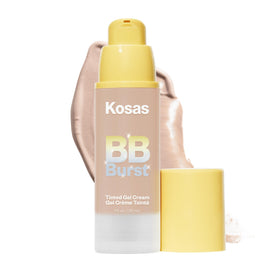 Kosas front tube showing label and compact packaging for quick recognition