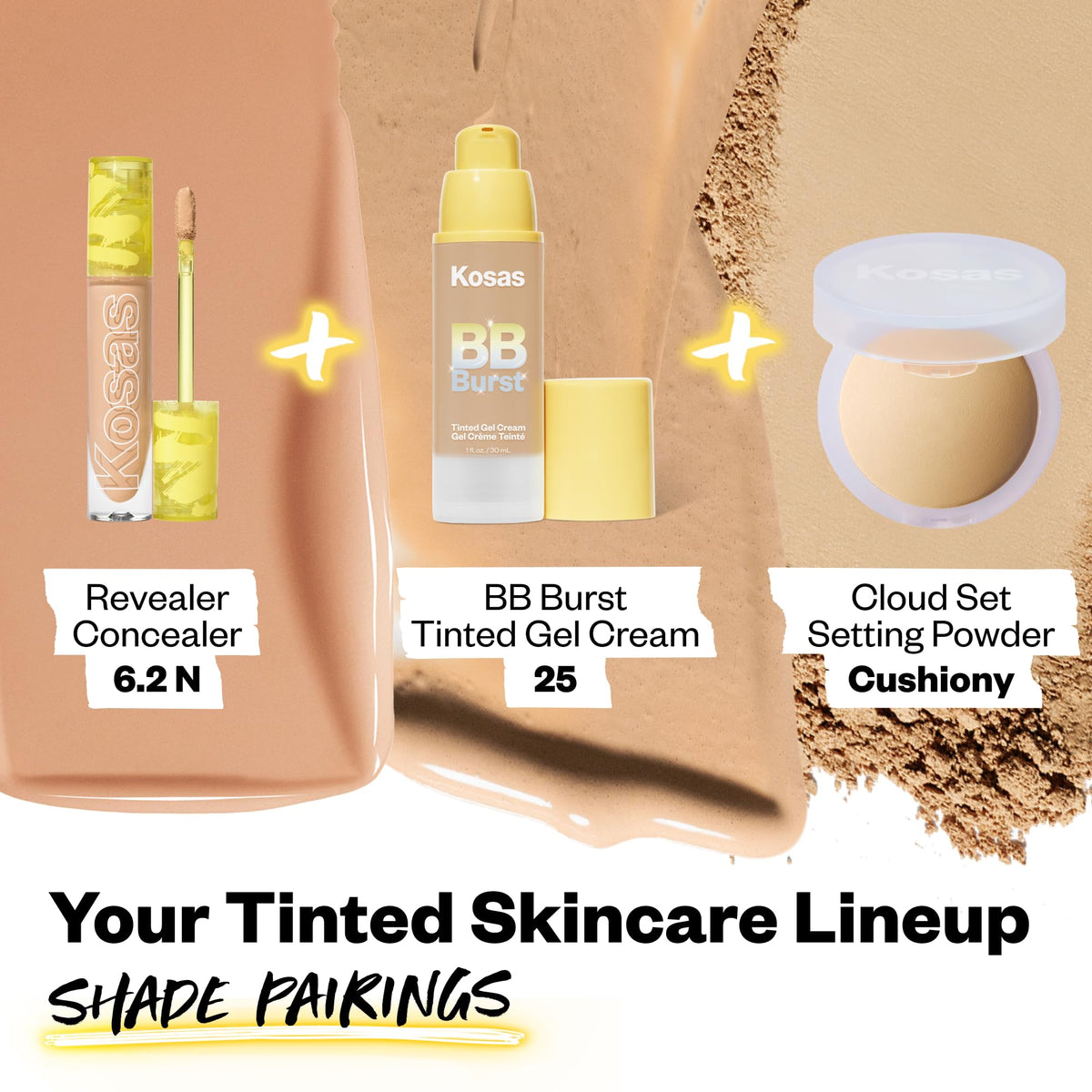 Kosas BB Burst on bathroom counter in lifestyle setting signaling easy everyday routine