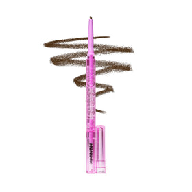 Kosas front packaging of Brow Pop Medium Brown showing product and benefit