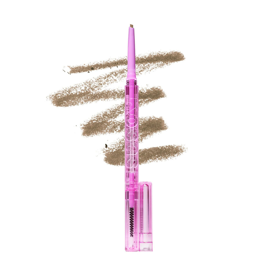 Kosas front packaging showing Taupe shade and compact design benefit