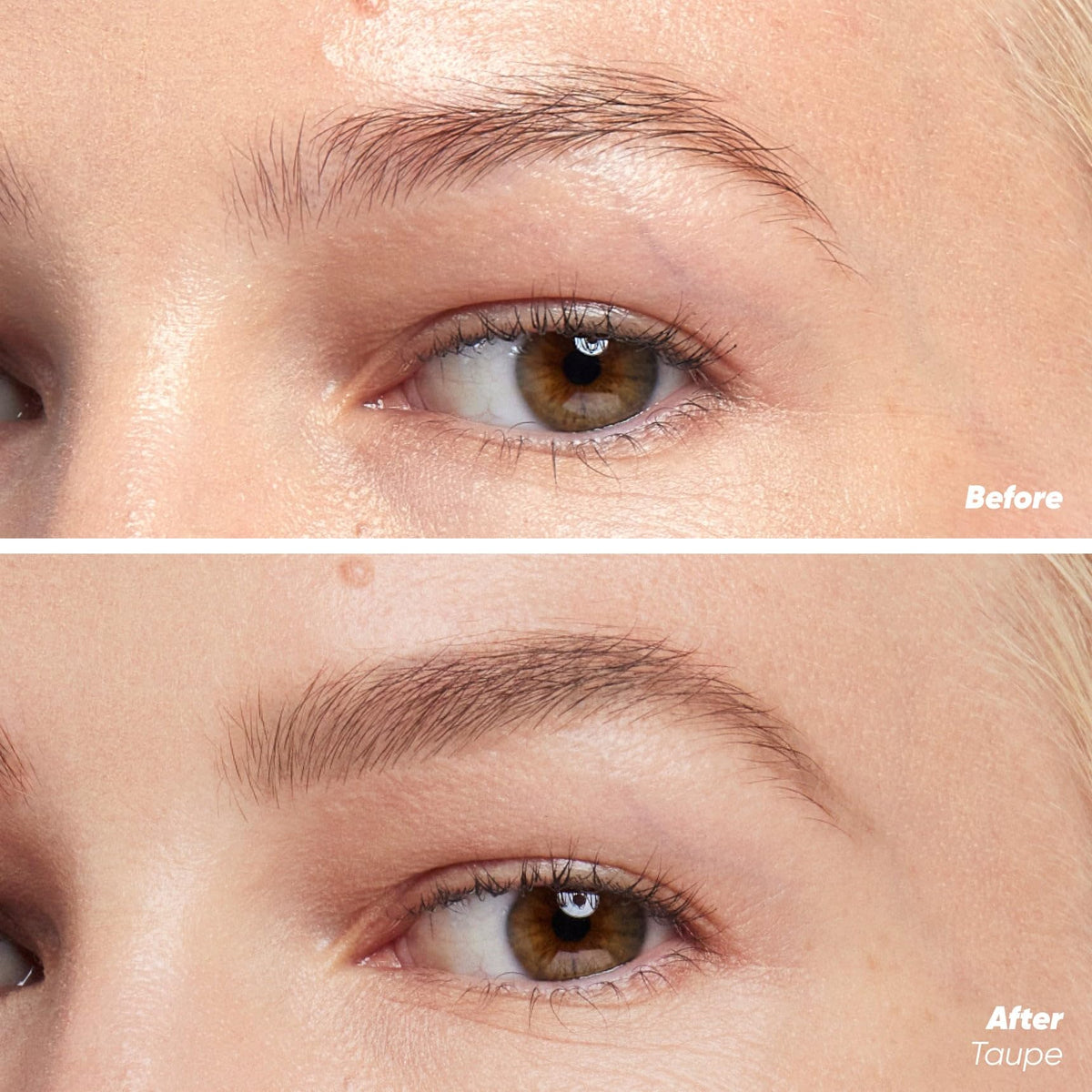 Kosas close-up of micro-triangle tip enabling precise brow strokes