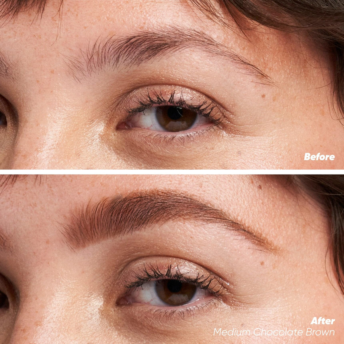 Kosas brow pop triangle tip closeup for precise filling and defined strokes