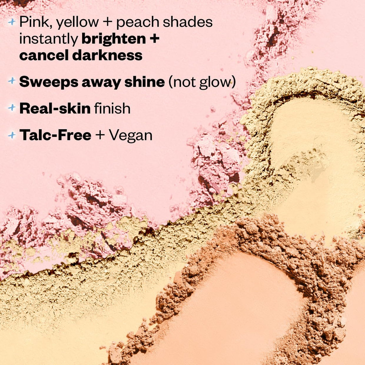 Kosas brush swatch on arm revealing sheer pink payoff and buildable coverage
