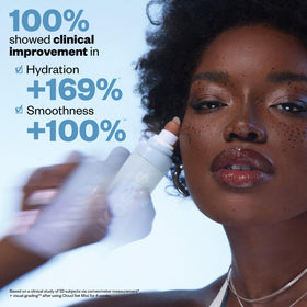 Kosas Cloud Set label and ingredient list, featuring natural formula advantages