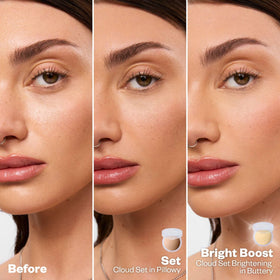 kosas packaging label close-up highlighting talc-free clean formula