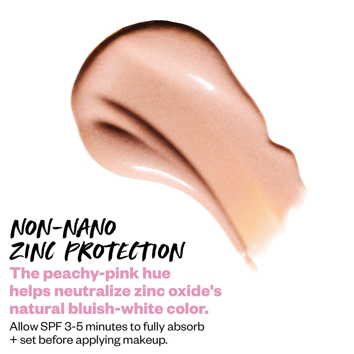 Kosas DreamBeam layered under foundation showing smoother makeup application