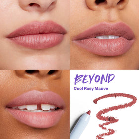 Kosas Hotliner close-up of retractable tip demonstrating creamy texture and precision