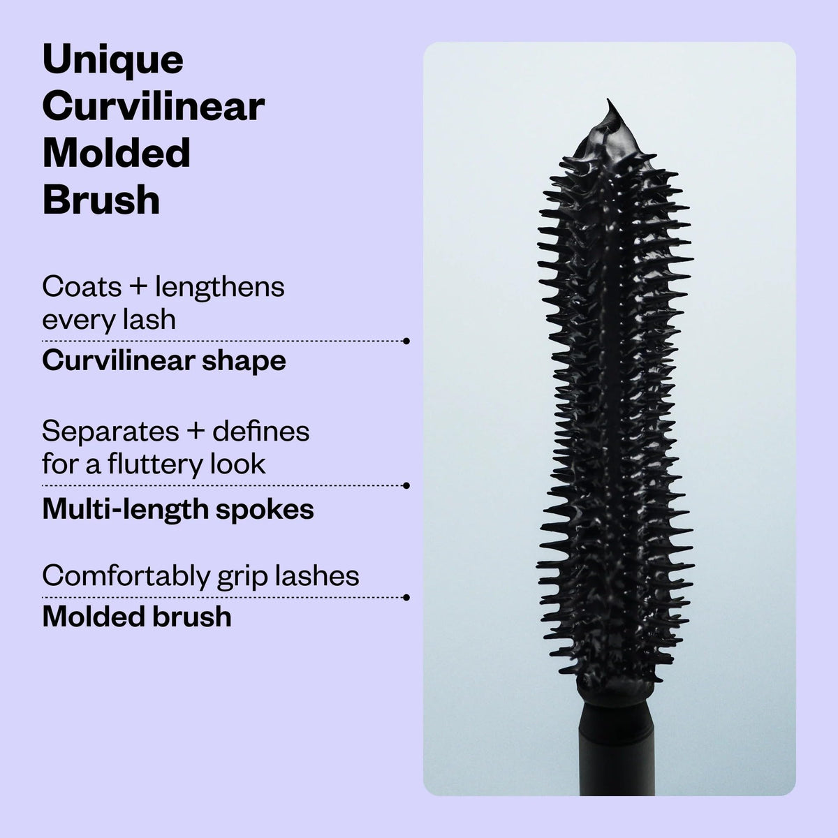 Kosas peptide ingredient detail emphasizing lash strengthening benefit