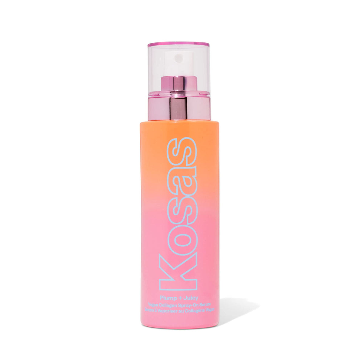 Kosas front packaging showcasing product silhouette and hydrating benefit
