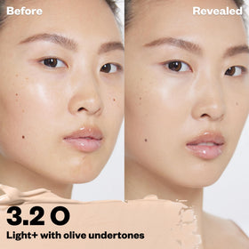 Kosas Revealer concealer applicator wand demonstrating smooth dispensing