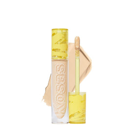 Kosas Revealer Concealer front packaging shows product and shade tone benefit