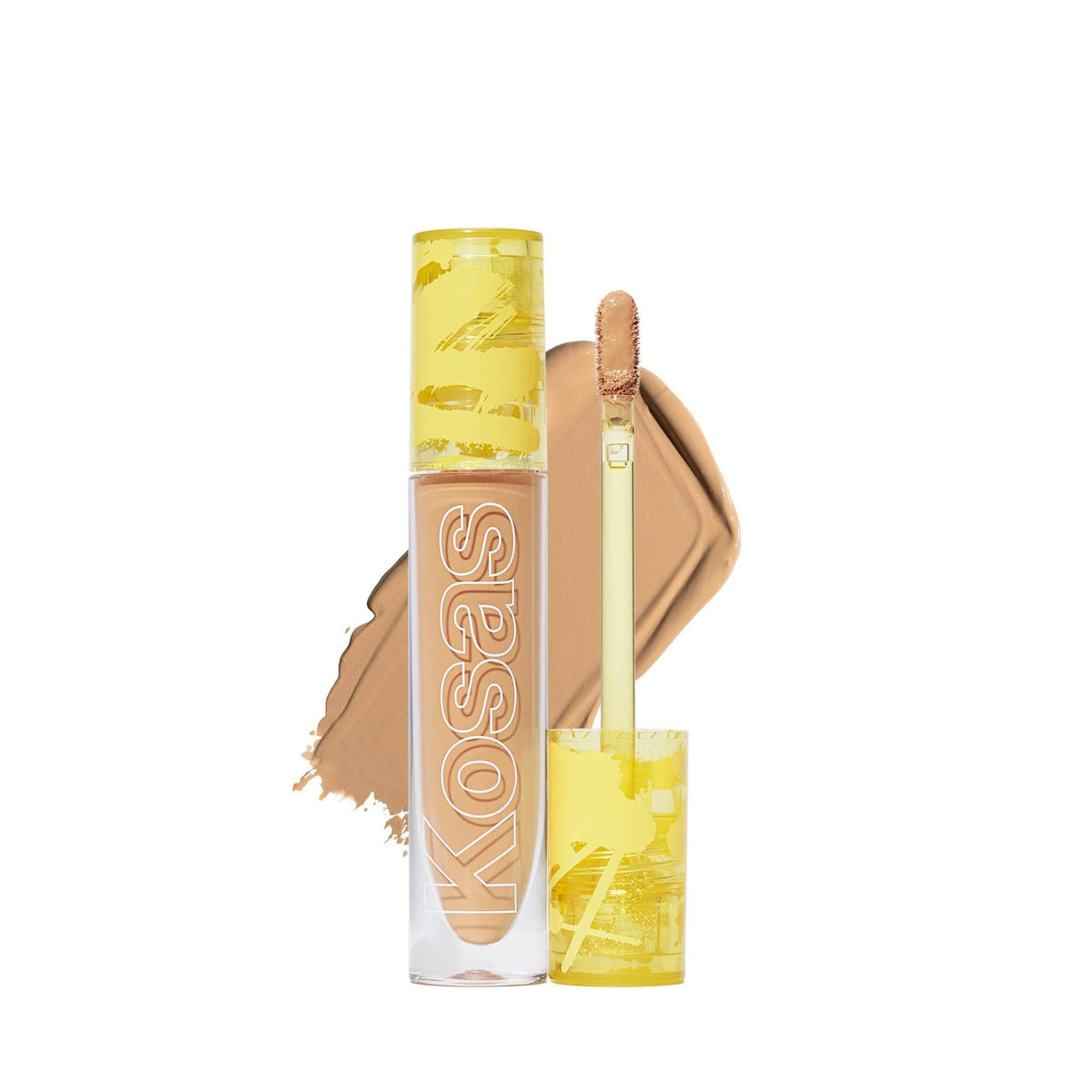 Kosas Revealer concealer front bottle showing shade and applicator benefit