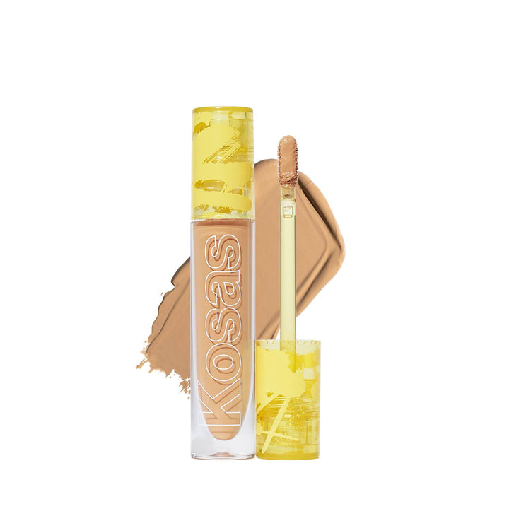 Kosas Revealer concealer front bottle showing shade and applicator benefit