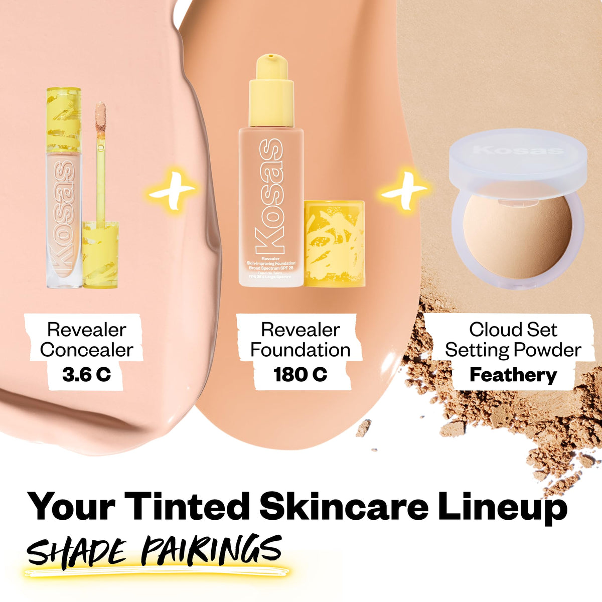 Kosas Revealer Concealer ingredients visual with hyaluronic acid for hydration